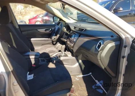 2015 Nissan Rogue Sv from USA, damaged, VIN KNMAT2MV7FP562636